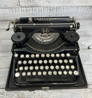 As-is For Parts Restore Vtg Black Underwood Standard Portable Typewriter Case