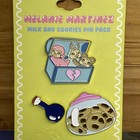 Melanie Martinez - Milk And Cookies Pin Pack Hard To Find New