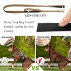 Tactical Dog Harness With Dog Leash  Service Working Molle Vest With 10 Pet P   