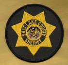 Salt Lake County Sheriff Department Patches Lot Of 2