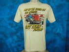 Vtg 80s 8th Day God Created Dirt Track Racing T-shirt M l Narc Single Stitch
