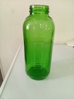 Vintage Refrigerator Water  Juice Bottle Emerald Green