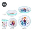 Frozen Kids 6 Piece Dinnerware Cutlery Set - Plate bowl cup knife fork spoon