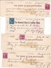 30  Old  Bank Checks 1882  