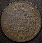 1804 Draped Bust Half Cent Ef    1080p Video 