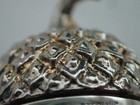 Tiffany   Co  Sterling Acorn Pill Box Case With Gilt Interior