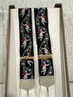 New Trafalgar Suspenders Limited Edition Braces 100  Silk Coup De Foudre  cupid 