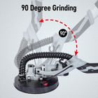 750w Drywall Sander With 6 Discs  7 Speeds  Led Light   Dust Collection