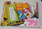 Vintage Toy New Kids On The Block Fashion Plates 1990 Hasbro Full Set Box Manual