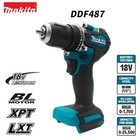 Makita Ddf487 18v Brushless Cordless Drill Driver Compact High Torque Variable