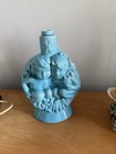 Vintage 1970 Rare Antique Zodiac Cancer capricorn Whiskey Decanter 10  Empty