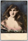 C1908 Vintage Russian Theatre   Stage   Film Actress Postcard  4239 