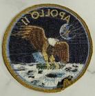 Vintage Apollo 11 Nasa 4  Space Patch Ab Emblem Mint Original 1970s 1980s Collec