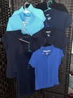 Girls School Uniform casual Dress Shirts- Lot Of 8-various  Colors As Pictured