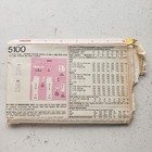 1970s Vintage 36  Waist Simplicity 5100 Mens Pants Short Regular Long Pattern