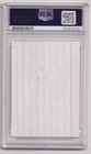 Joe Dante Sketch Stripe Signed Auto Index Card Psa Dna Certified