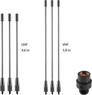 Uhf Vhf Dual Band 136-174mhz 400-470mhz Mobile Base Radio Antenna Ground Plane  