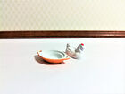Dollhouse Miniature Chicken Brick Baking Dish 1 12 Scale Kitchen Accessory
