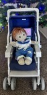 Vintage Super Rare Vhtf 1986 Mattel My Child Aprica Stroller Bonus Doll Inclded 