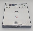 Box Of 100 Bcw Pro 4-pocket 3 5x5 Photo   Small Postcard Pages Binder Sheets