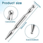 Comnico Acupuncture Pen  Stainless Steel Manual Acupuncture Pen Facial Reflex   