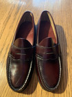 Gh Bass Weejuns Mens Size 9d Penny Loafers Reddish Brown Leather Made In Usa
