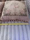 14  Shabbyy Chic Vintage French Home Decor Rose Floral Needlepoint Pillows    4