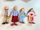 Kid Kraft Craft Wood Doll House Play Furniture 9 Pieces   4 Dolls Family Grandma