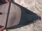 Burgundy Gray Blue Bob Revolution Flex Stroller  2018 Seat Fabric Replacement