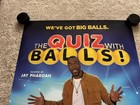 Fox The Quiz With Balls  Game Show Tv Show Promotional Poster 27x40 Jay Pharoah