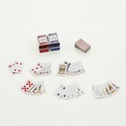2set Dollhouse Miniature Playing Cards Game Paper Poker 1 12 Scale Accessories
