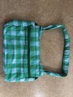 Stroller Party    Caddy Bag Teal Gingham