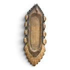 African Style Hand Carved Wood Tribal Wall Mask 22  Tall Ornate Headdress Decor