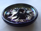 Mount St  Helens 1980 Volcanic Ash Glass Dish ashtray  very Unique 