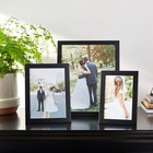 Black Metal Picture Frame  4x6
