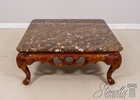 71288  Marble Top Sculpted Base Cocktail Coffee Table