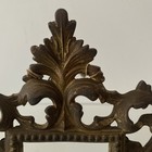 Vintage Cast Brass Ornate French Rococo Easel Picture Frame Small Picture
