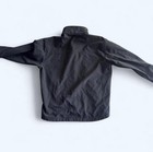 Wj Bradley Inc Men s Black Softshell Full-zip Jacket L  Zippered Pockets