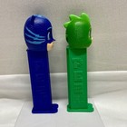 Pez Pj Masks Candy Dispenser Green Lizard Gekko   Catboy Super Hero s Footed Pez