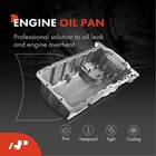 Oil Pan Sump W Drain Plug Gasket For Jetta Golf Beetle 99-06 1 9l 2 0l Wo Sensor