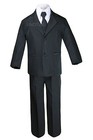 6pc Boys Teen Formal Wedding Party Tuxedo Suits Vest Sets Extra Necktie 4t-20