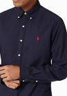  nwt- Polo Ralph Lauren Mens Classic Oxford Button Down Long Sleeve Shirt - Navy