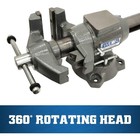 Multi-purpose 5-1 2 Bench   Pipe Vise  360   Rotating Head   Base