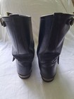 Red Wing Engineer Boots Black Leather Men s Size 10d Steel Toe Vintage