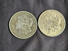 Lot Of Two 1921 Silver Morgan Dollars