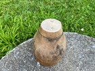 Vintage Wooden Hat Mold Head Block Millinery 22  Around