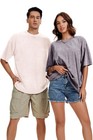 Rosemia Oversized Tshirts For Men Vintage Short Sleeve Shirts Acid Wash Basic