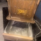 Golden Grain Grinder Wheat Grinder Dayton 3 4 Hp Motor W wood Cabinet Works