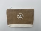 Chanel Beaute Vip Raffia Pouch New