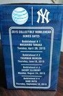 Jacoby Ellsbury Bobble Head - Yankees Stadium 2015 Limited Edition - Brand New